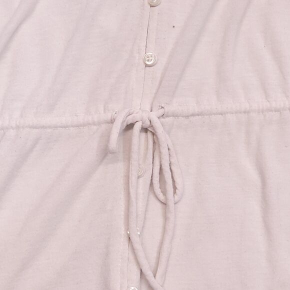 Converse One Star Button Up Long Sleeve Shirt Womens Size Small Small S White - Picture 4 of 8